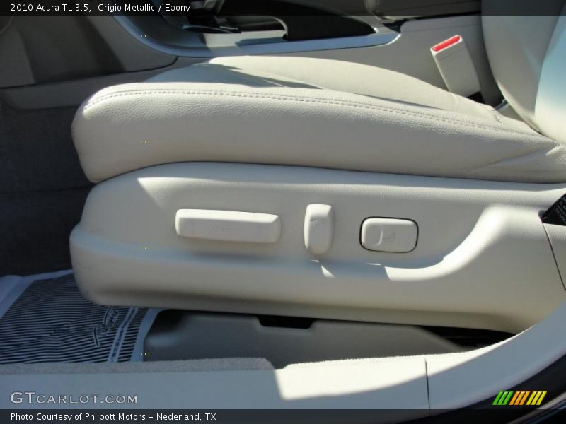 Grigio Metallic / Ebony 2010 Acura TL 3.5
