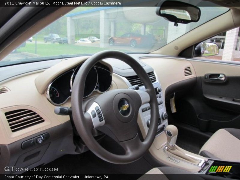 Mocha Steel Metallic / Cocoa/Cashmere 2011 Chevrolet Malibu LS