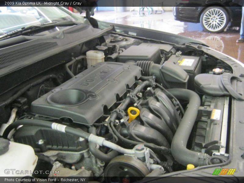 Midnight Gray / Gray 2009 Kia Optima LX