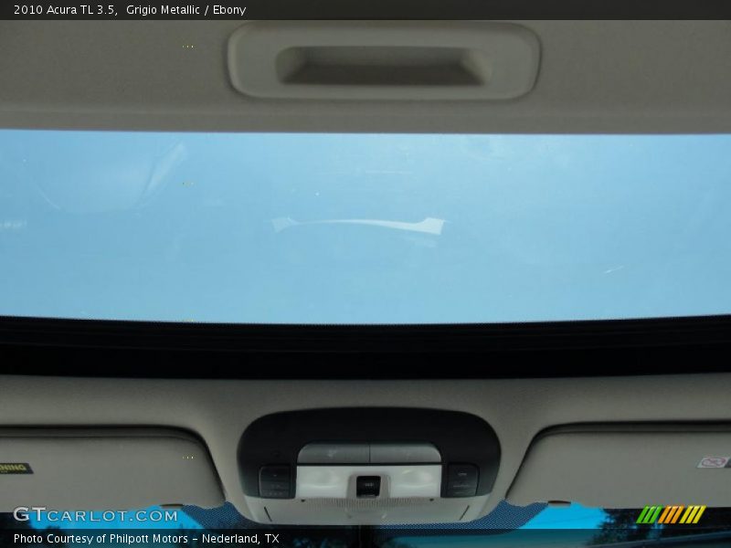 Grigio Metallic / Ebony 2010 Acura TL 3.5