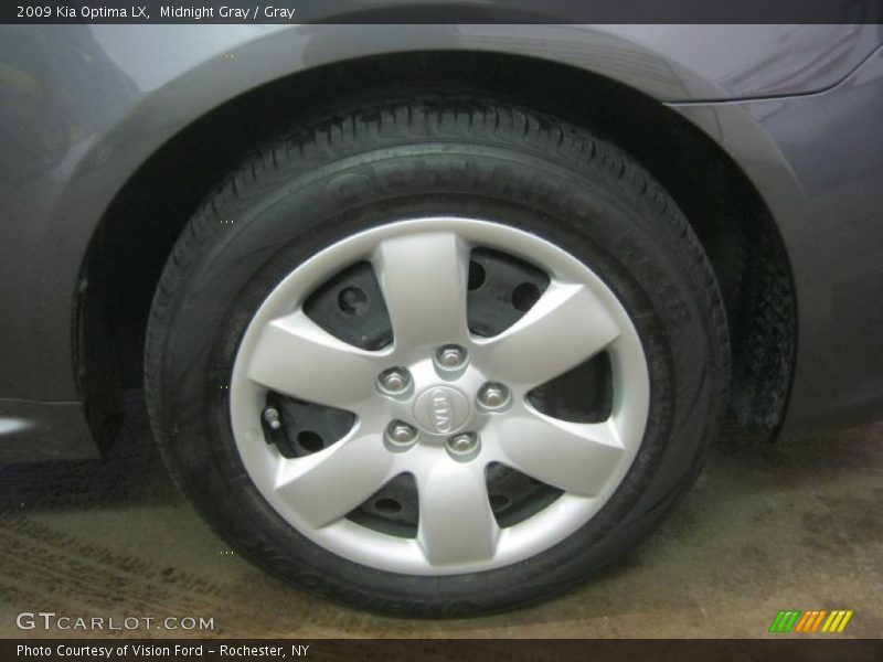 Midnight Gray / Gray 2009 Kia Optima LX