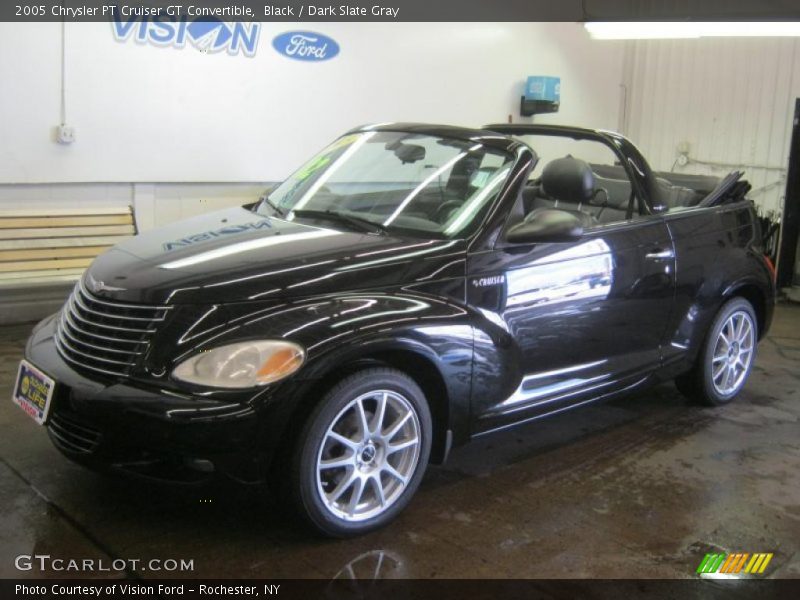 Black / Dark Slate Gray 2005 Chrysler PT Cruiser GT Convertible