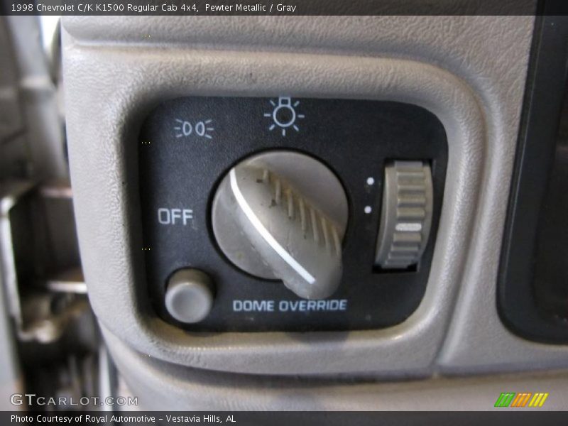 Pewter Metallic / Gray 1998 Chevrolet C/K K1500 Regular Cab 4x4