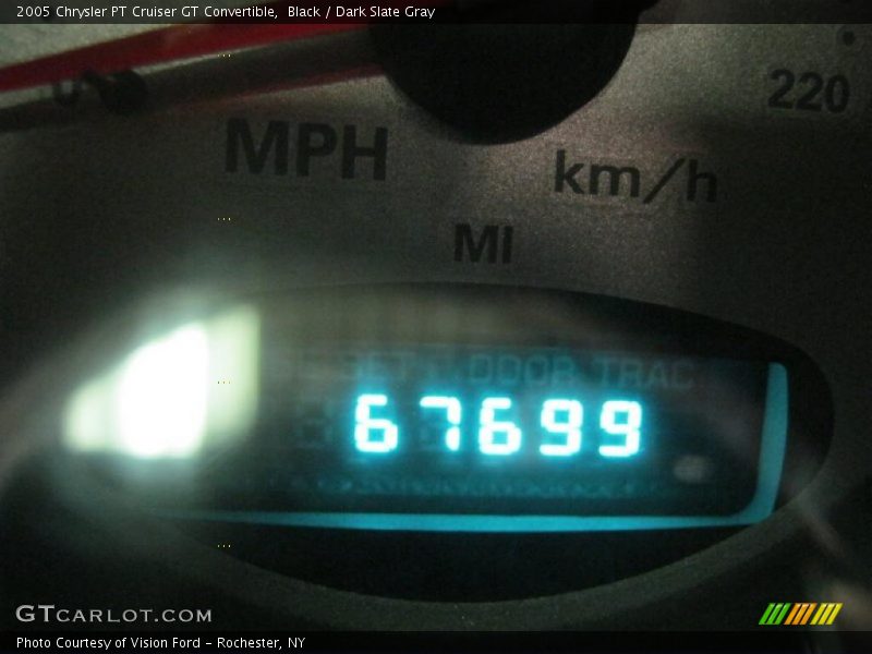 Black / Dark Slate Gray 2005 Chrysler PT Cruiser GT Convertible