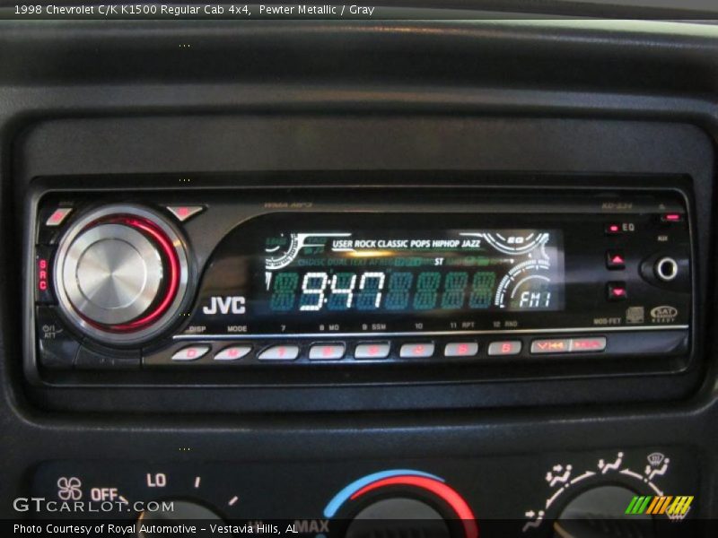 Pewter Metallic / Gray 1998 Chevrolet C/K K1500 Regular Cab 4x4