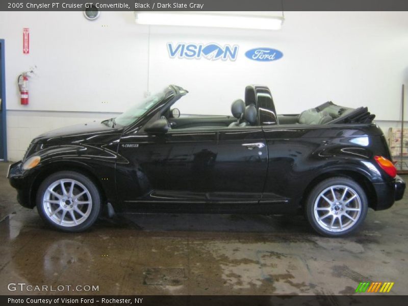 Black / Dark Slate Gray 2005 Chrysler PT Cruiser GT Convertible