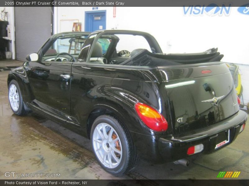 Black / Dark Slate Gray 2005 Chrysler PT Cruiser GT Convertible