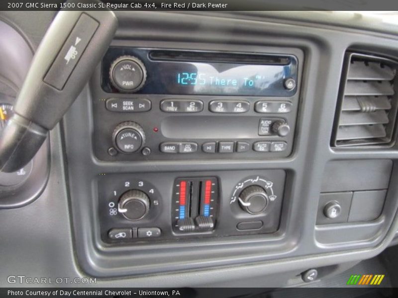Controls of 2007 Sierra 1500 Classic SL Regular Cab 4x4