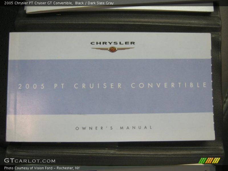 Black / Dark Slate Gray 2005 Chrysler PT Cruiser GT Convertible