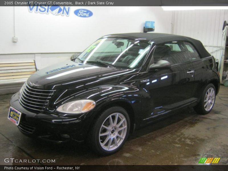 Black / Dark Slate Gray 2005 Chrysler PT Cruiser GT Convertible