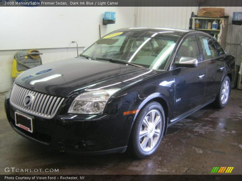 Dark Ink Blue / Light Camel 2008 Mercury Sable Premier Sedan