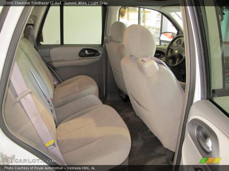 Summit White / Light Gray 2005 Chevrolet TrailBlazer LS 4x4