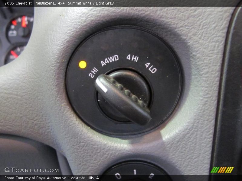 Summit White / Light Gray 2005 Chevrolet TrailBlazer LS 4x4