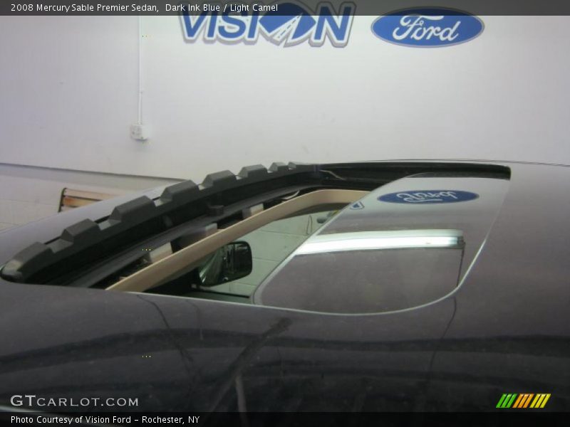 Dark Ink Blue / Light Camel 2008 Mercury Sable Premier Sedan