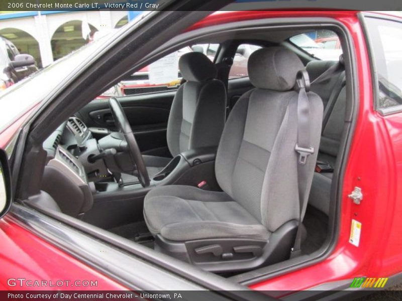 Victory Red / Gray 2006 Chevrolet Monte Carlo LT