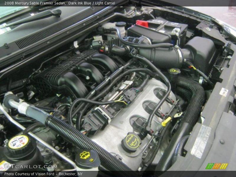 Dark Ink Blue / Light Camel 2008 Mercury Sable Premier Sedan