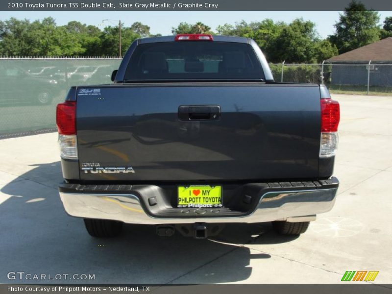 Slate Gray Metallic / Graphite Gray 2010 Toyota Tundra TSS Double Cab