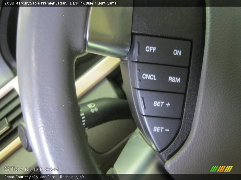Dark Ink Blue / Light Camel 2008 Mercury Sable Premier Sedan