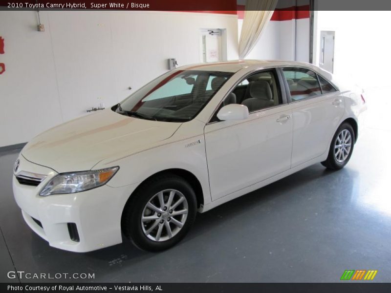 Super White / Bisque 2010 Toyota Camry Hybrid