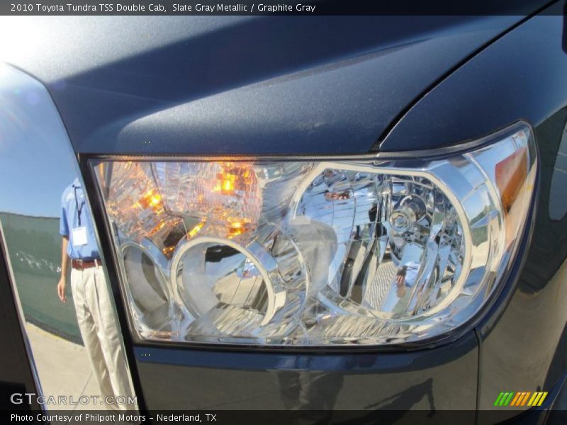 Slate Gray Metallic / Graphite Gray 2010 Toyota Tundra TSS Double Cab