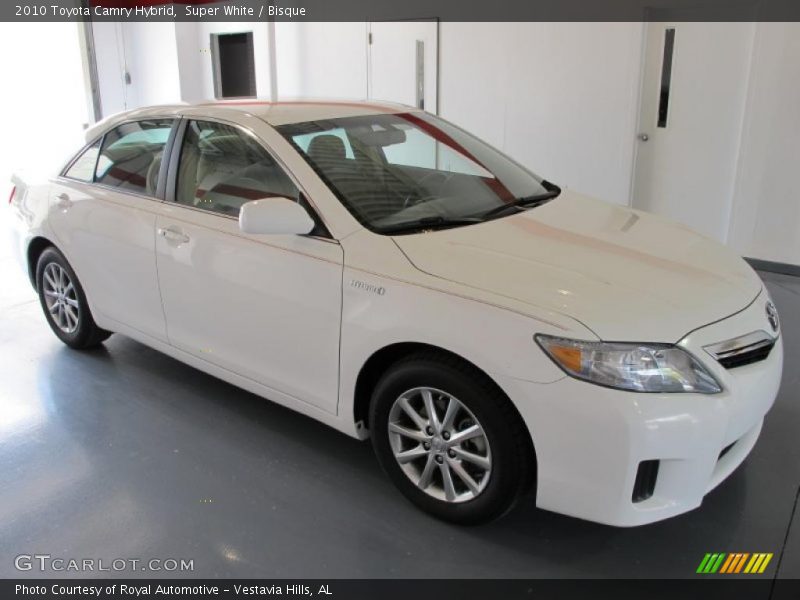 Super White / Bisque 2010 Toyota Camry Hybrid