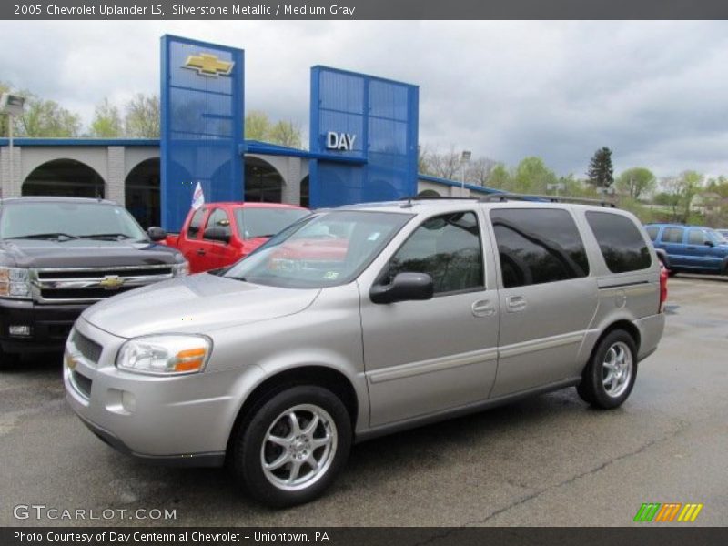 Silverstone Metallic / Medium Gray 2005 Chevrolet Uplander LS