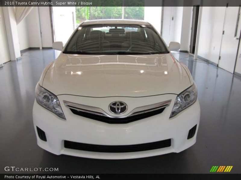Super White / Bisque 2010 Toyota Camry Hybrid