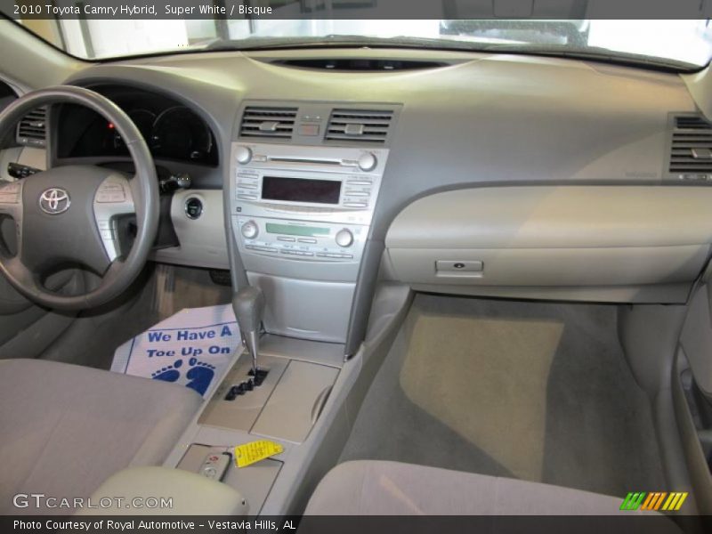 Dashboard of 2010 Camry Hybrid