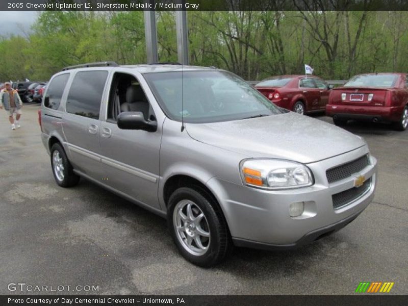 Silverstone Metallic / Medium Gray 2005 Chevrolet Uplander LS