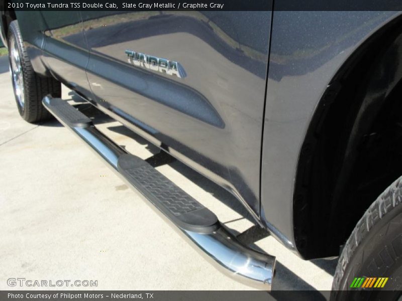 Slate Gray Metallic / Graphite Gray 2010 Toyota Tundra TSS Double Cab