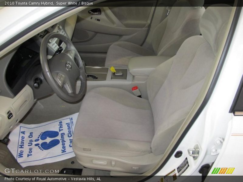 Super White / Bisque 2010 Toyota Camry Hybrid