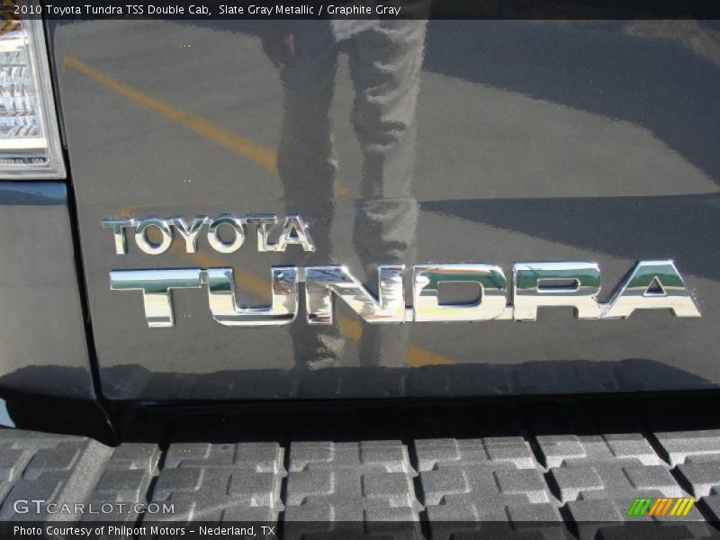 Slate Gray Metallic / Graphite Gray 2010 Toyota Tundra TSS Double Cab