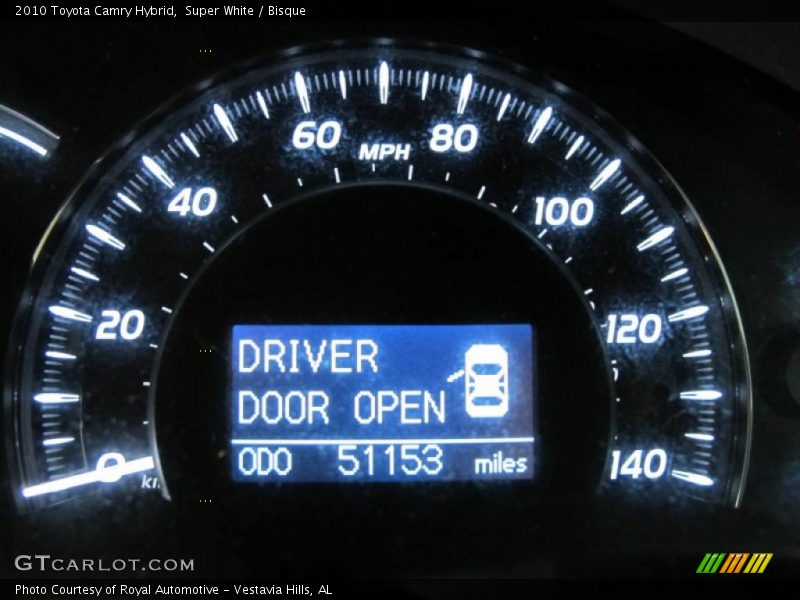 Super White / Bisque 2010 Toyota Camry Hybrid