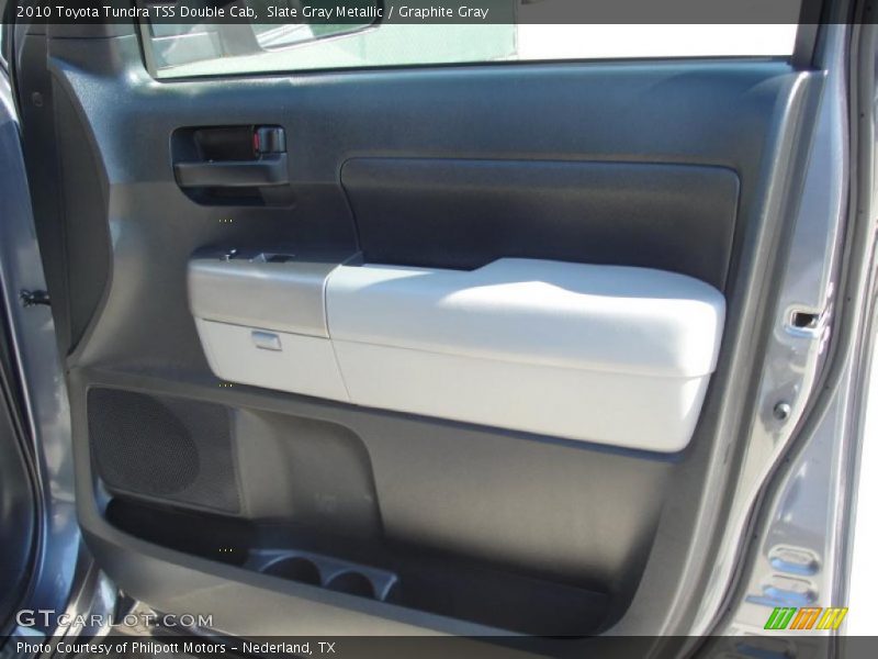 Slate Gray Metallic / Graphite Gray 2010 Toyota Tundra TSS Double Cab