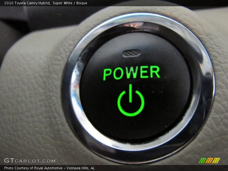 Controls of 2010 Camry Hybrid