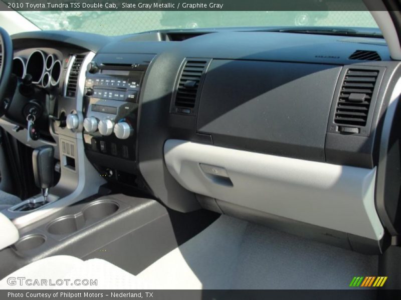 Slate Gray Metallic / Graphite Gray 2010 Toyota Tundra TSS Double Cab