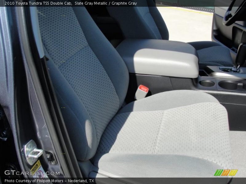 Slate Gray Metallic / Graphite Gray 2010 Toyota Tundra TSS Double Cab