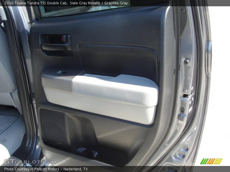 Slate Gray Metallic / Graphite Gray 2010 Toyota Tundra TSS Double Cab