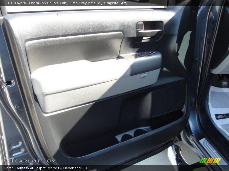Slate Gray Metallic / Graphite Gray 2010 Toyota Tundra TSS Double Cab