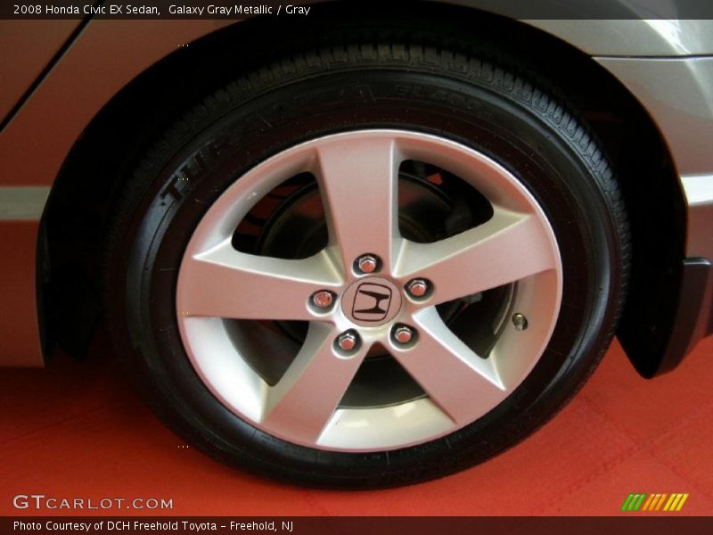 Galaxy Gray Metallic / Gray 2008 Honda Civic EX Sedan