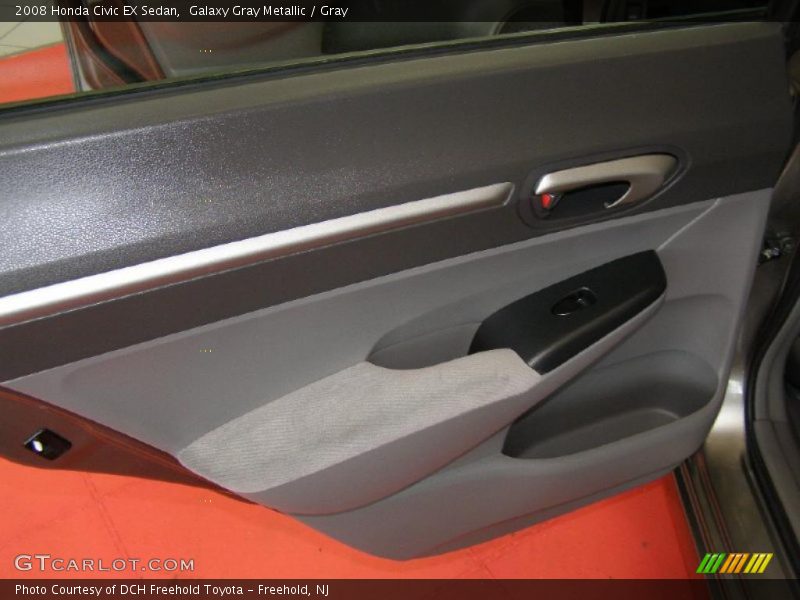 Galaxy Gray Metallic / Gray 2008 Honda Civic EX Sedan