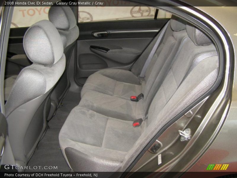 Galaxy Gray Metallic / Gray 2008 Honda Civic EX Sedan