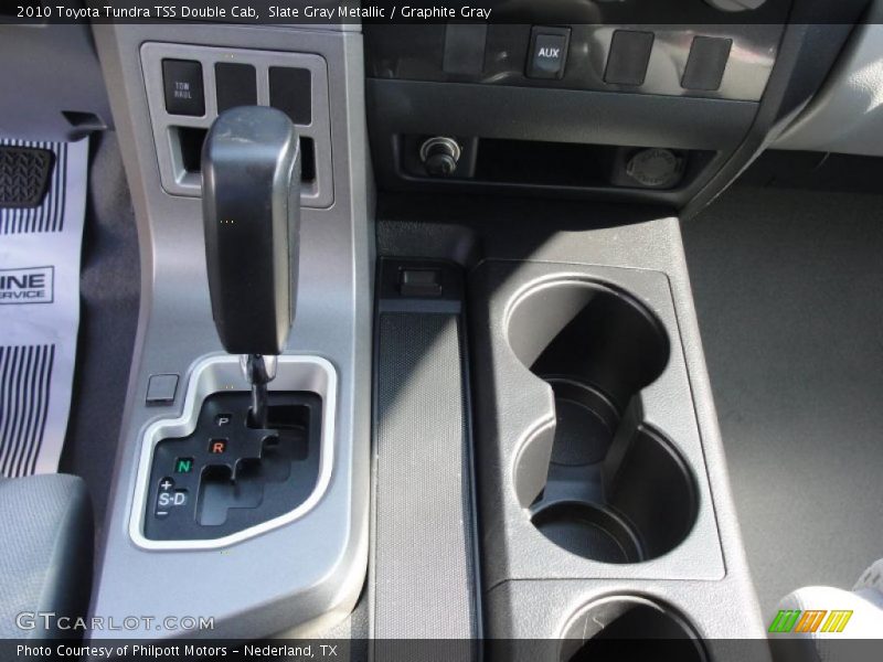 Slate Gray Metallic / Graphite Gray 2010 Toyota Tundra TSS Double Cab