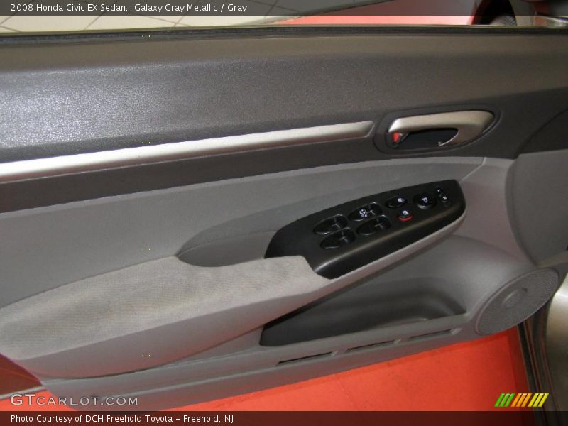 Galaxy Gray Metallic / Gray 2008 Honda Civic EX Sedan