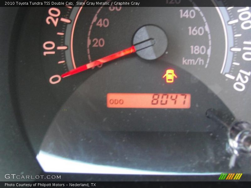 Slate Gray Metallic / Graphite Gray 2010 Toyota Tundra TSS Double Cab