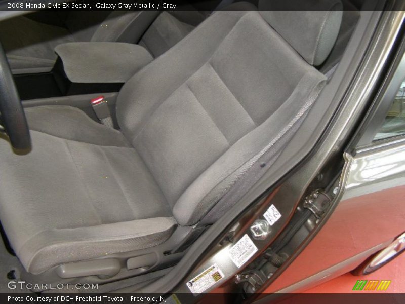Galaxy Gray Metallic / Gray 2008 Honda Civic EX Sedan