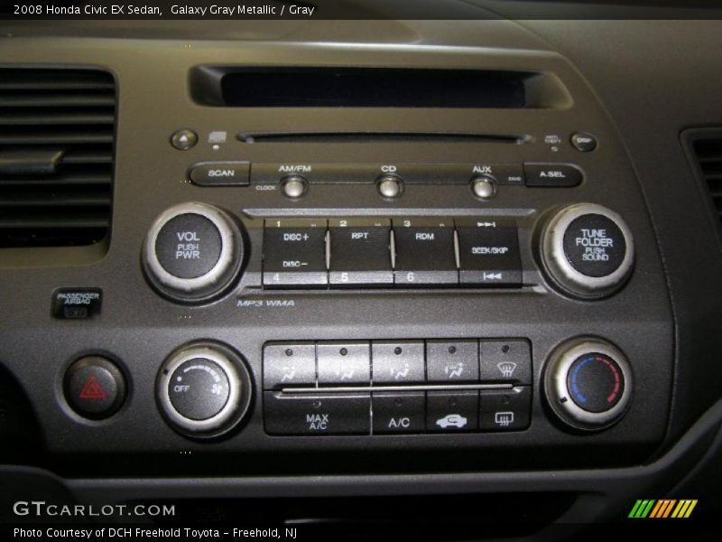 Galaxy Gray Metallic / Gray 2008 Honda Civic EX Sedan