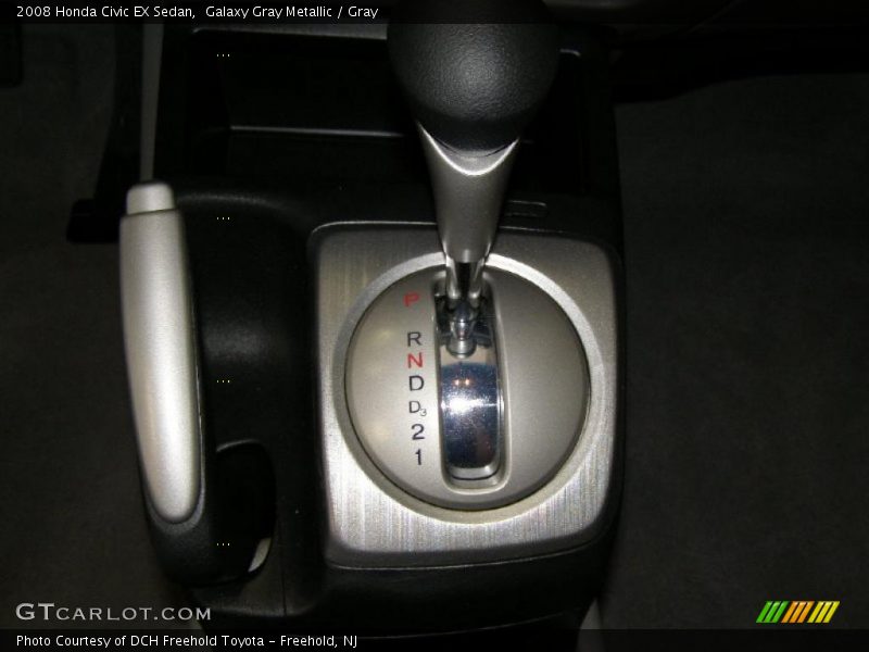 Galaxy Gray Metallic / Gray 2008 Honda Civic EX Sedan