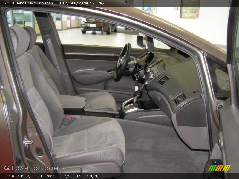Galaxy Gray Metallic / Gray 2008 Honda Civic EX Sedan