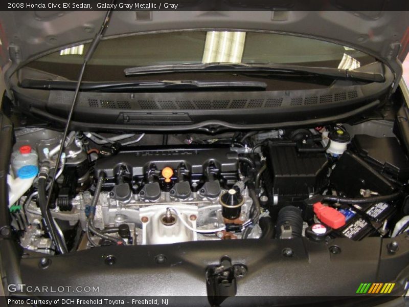 Galaxy Gray Metallic / Gray 2008 Honda Civic EX Sedan